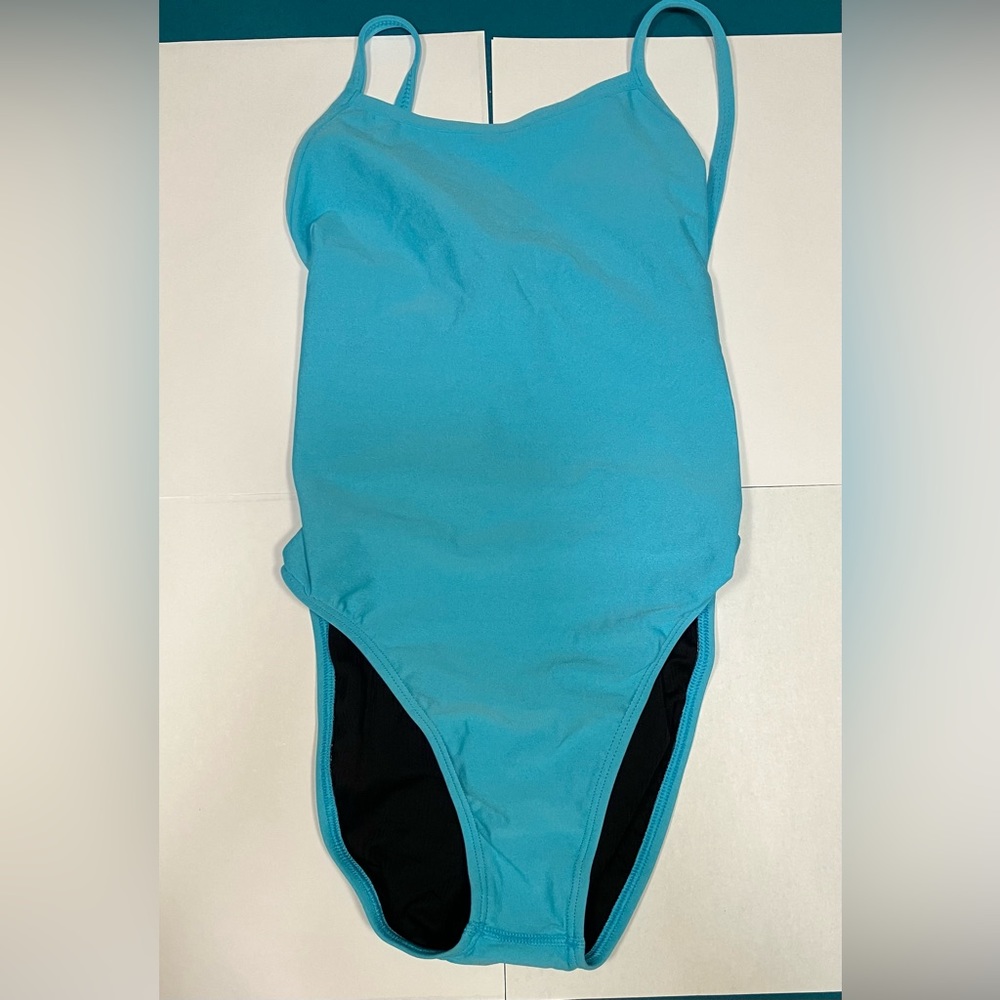 Blue/teal Jolyn size 30 tied swimsuit
